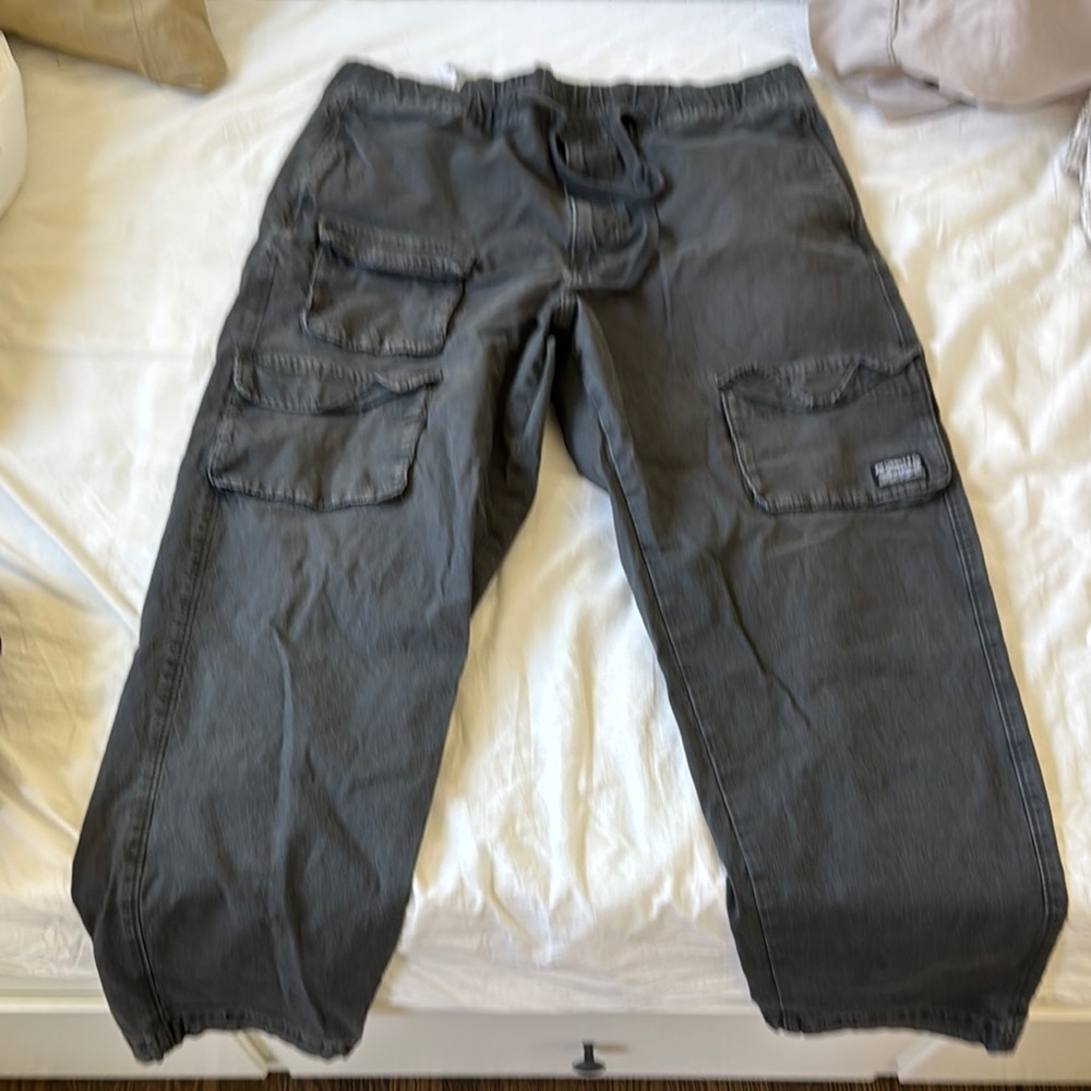 Men's Black Cargo Pants